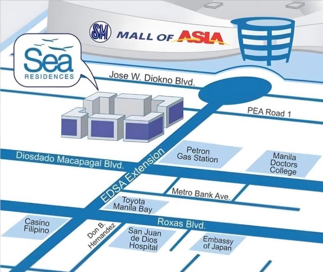 Reese @ Sea Residences Manila Eksteriør bilde